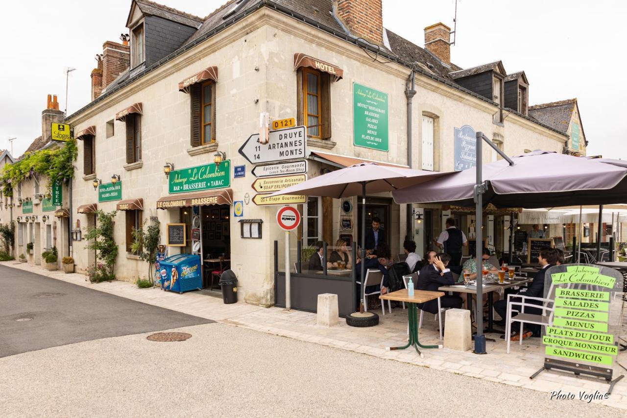 Logis Auberge Le Colombien - Hotel Et Restaurant Villandry Kültér fotó