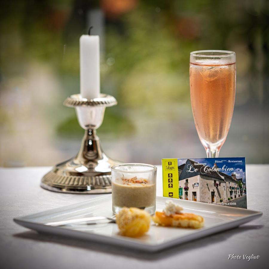 Logis Auberge Le Colombien - Hotel Et Restaurant Villandry Kültér fotó