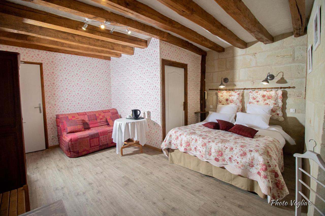 Logis Auberge Le Colombien - Hotel Et Restaurant Villandry Kültér fotó