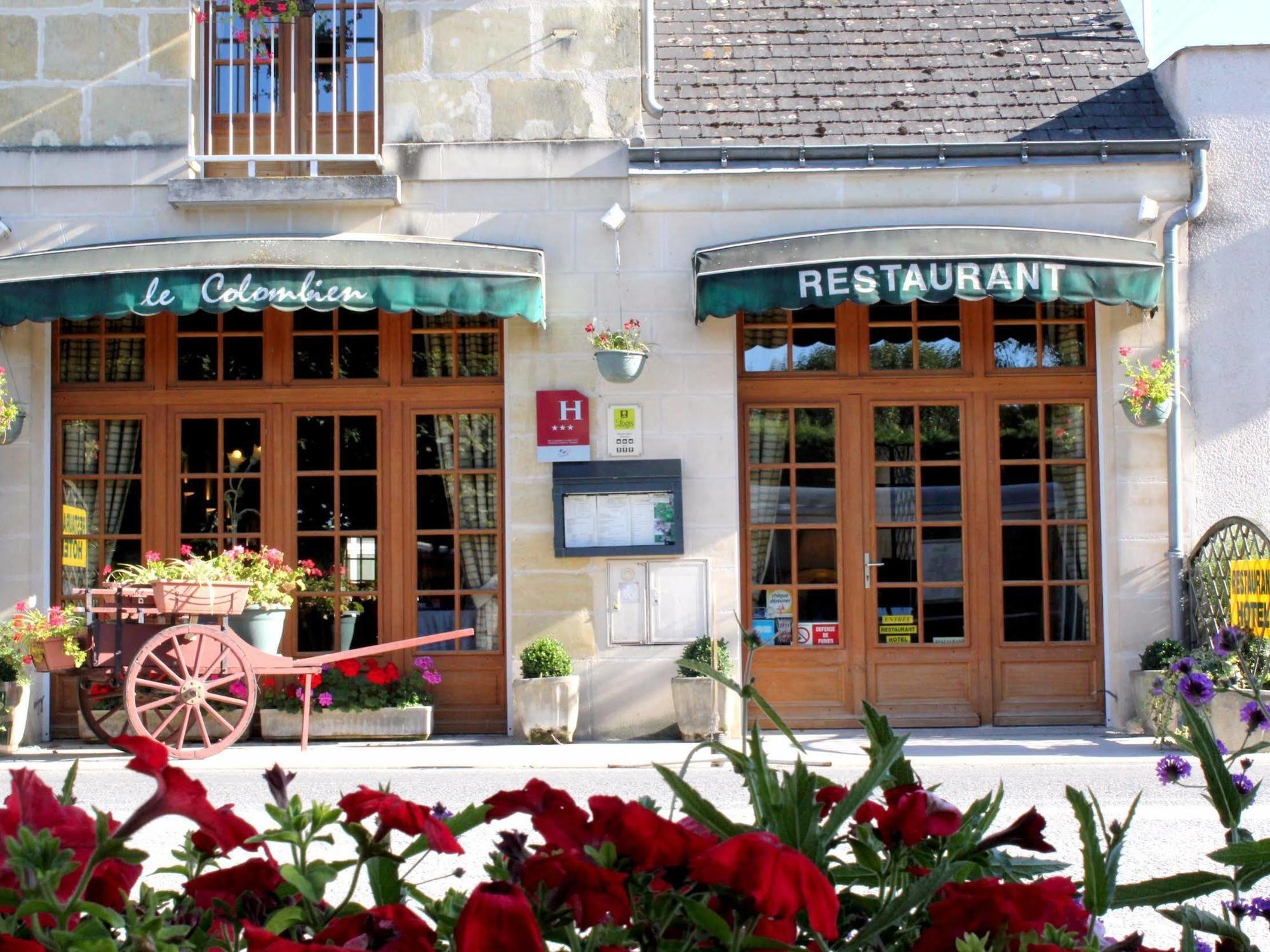 Logis Auberge Le Colombien - Hotel Et Restaurant Villandry Kültér fotó